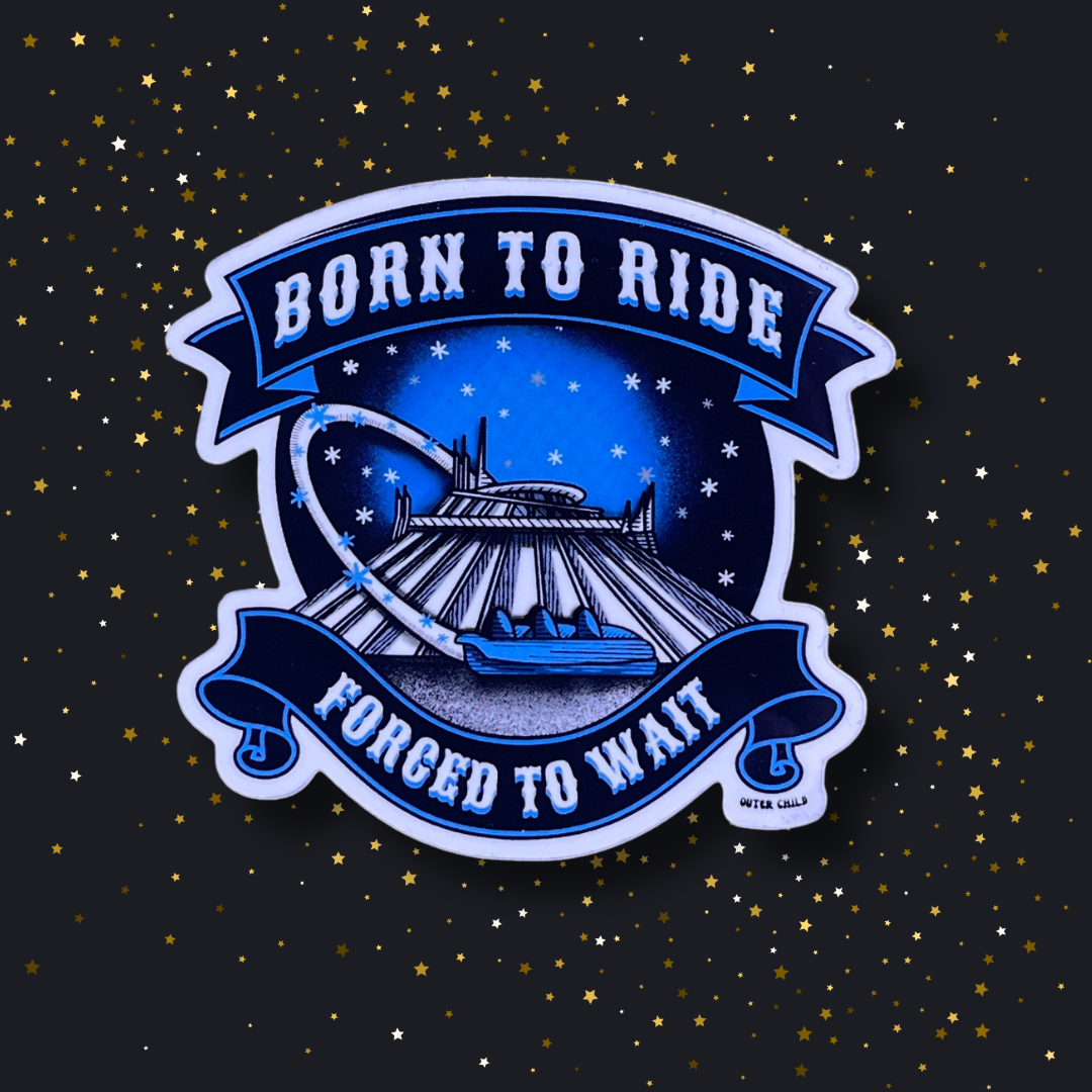 Born to Ride, Forced to Wait - Space Mountain