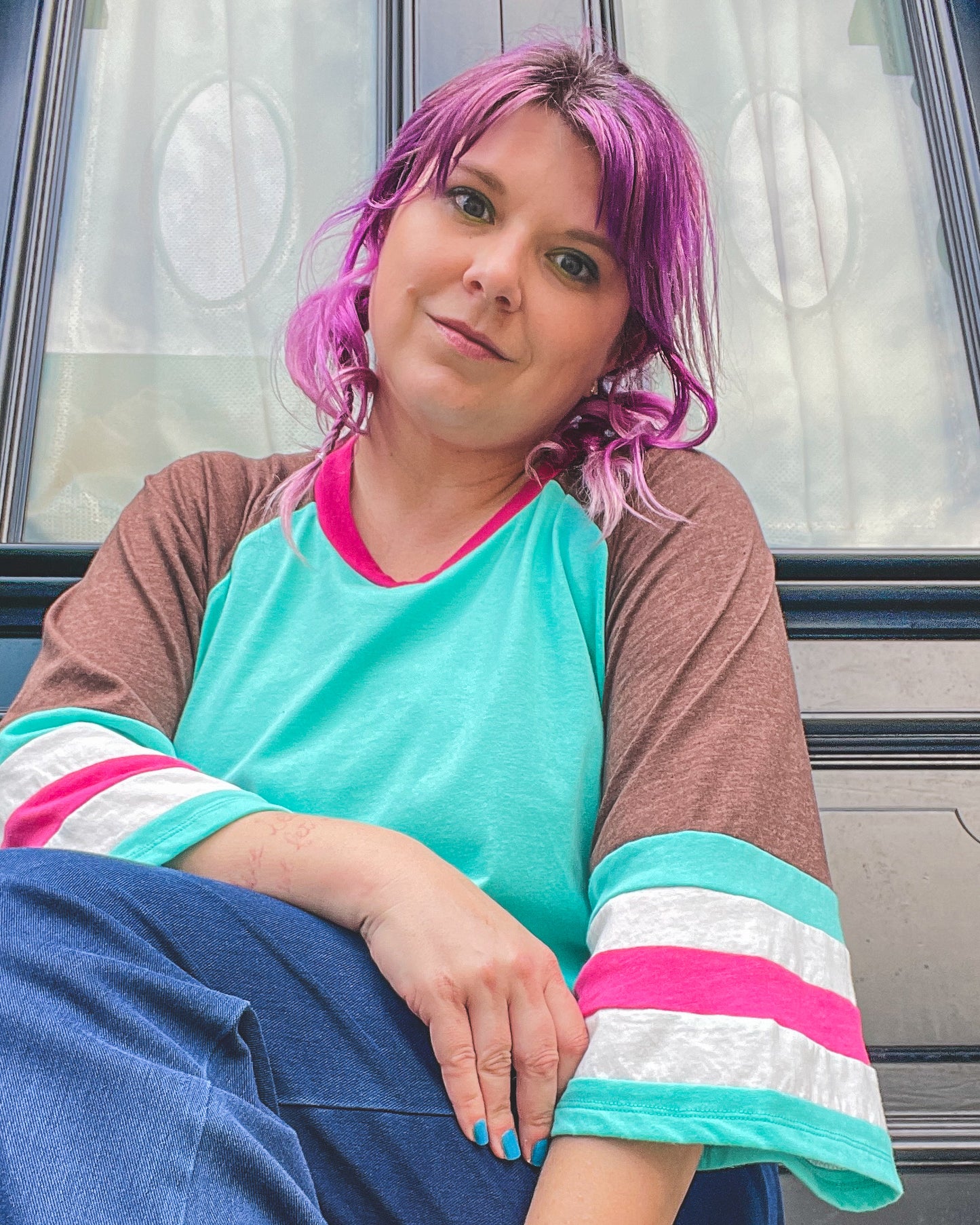 The Glitch Tee - Women's Oversized Fit