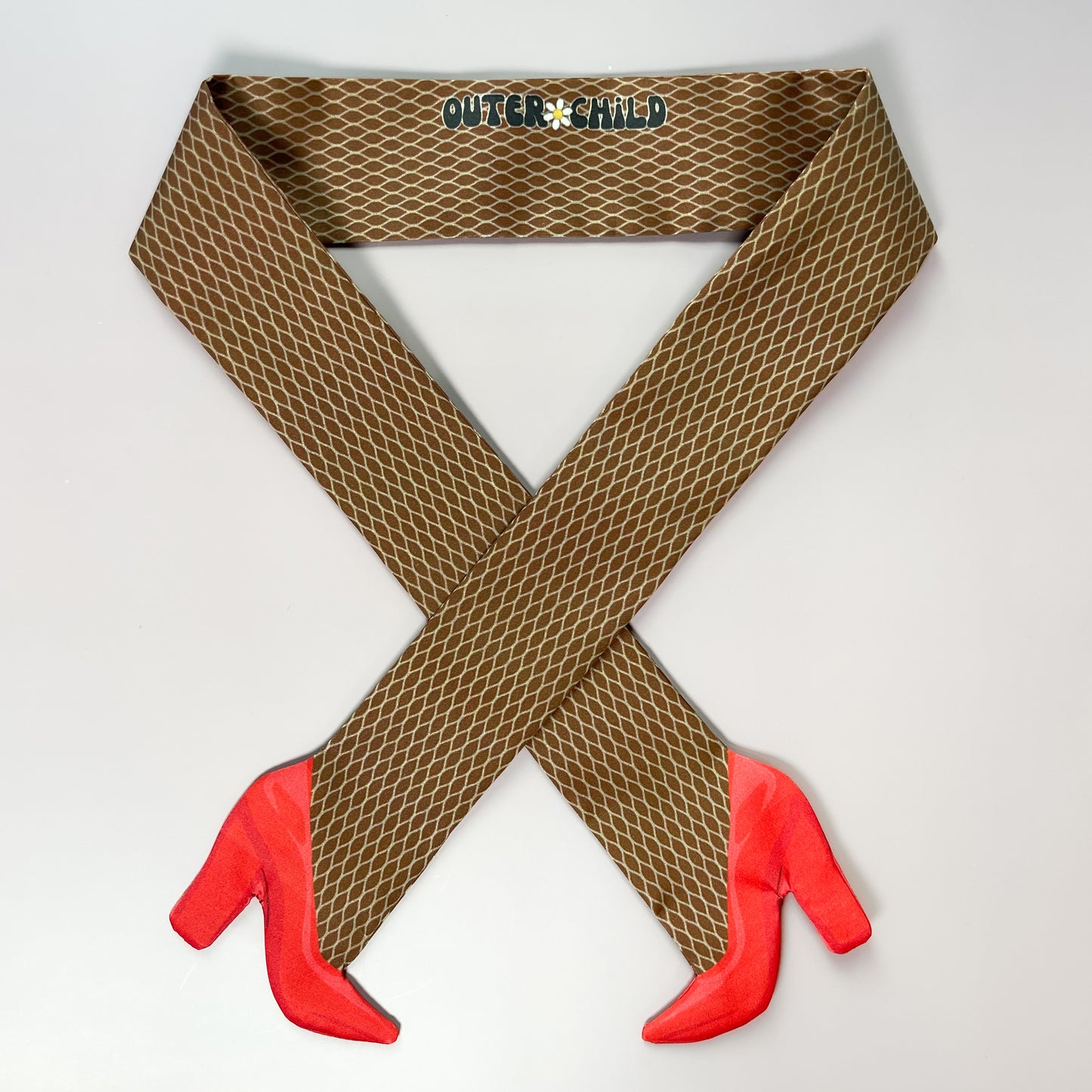 Fishnets and Heels Silk Cotton Scarf