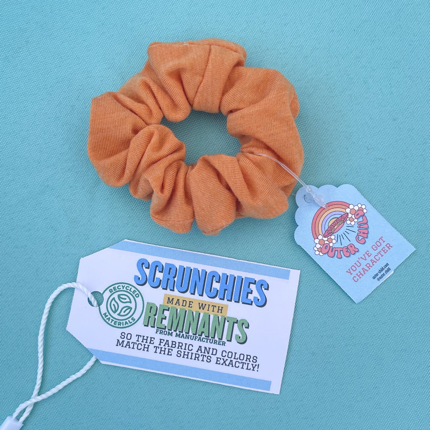 Orange Scrunchie