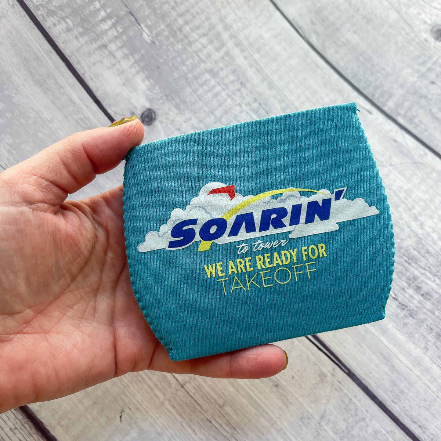 Soarin' Wine Glass Sleeve