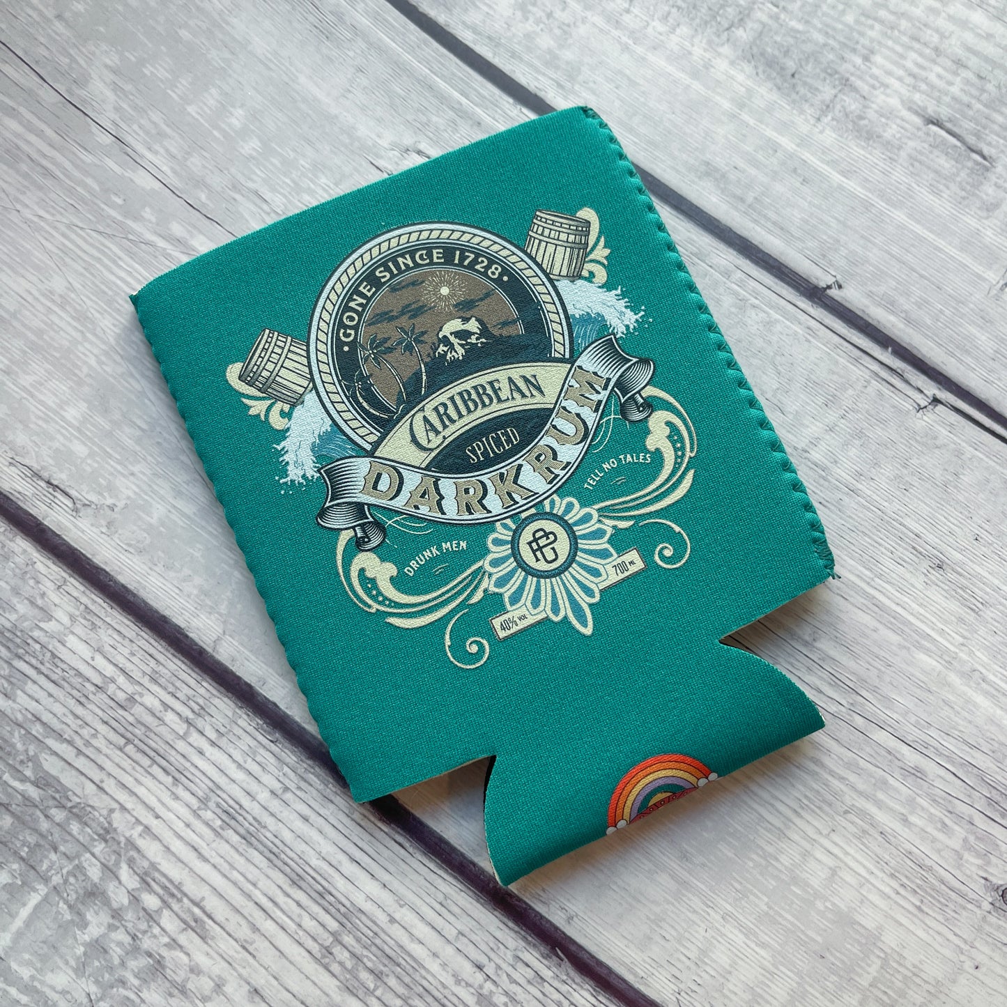Caribbean Pirate Rum Can Sleeve