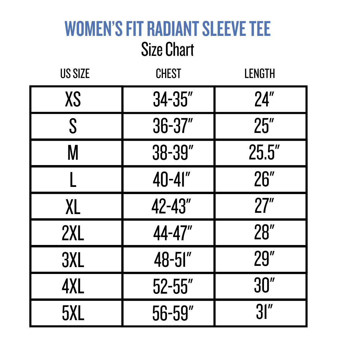 The Rainbow Radiant Sleeve Tee - Women's Fit