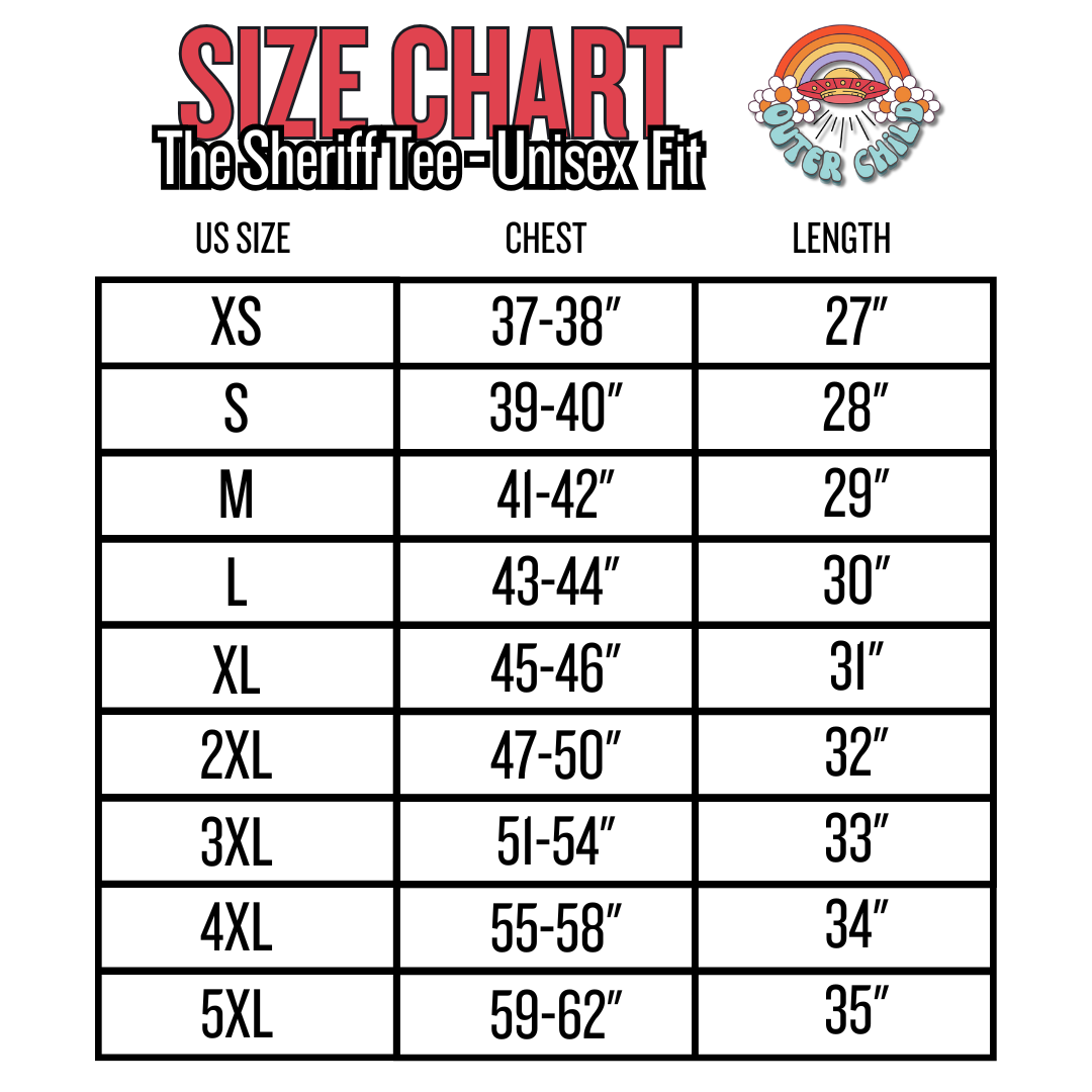 PRE-ORDER - The Sheriff Tee - Unisex Fit