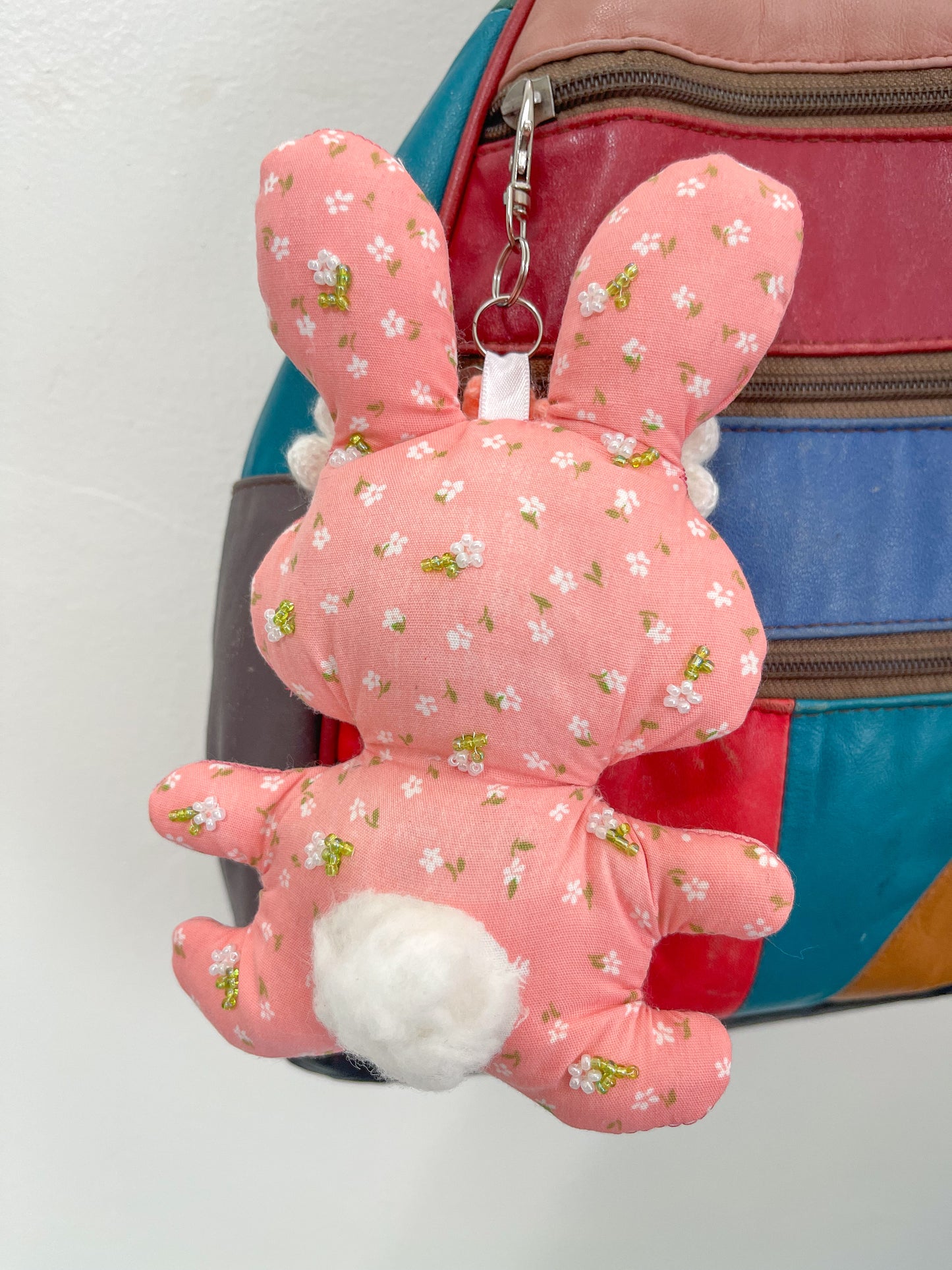 Bianca - Vintage Bunny Bag Charm