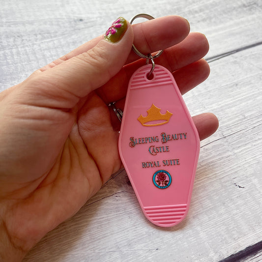 Sleeping Beauty Royal Suite Keychain