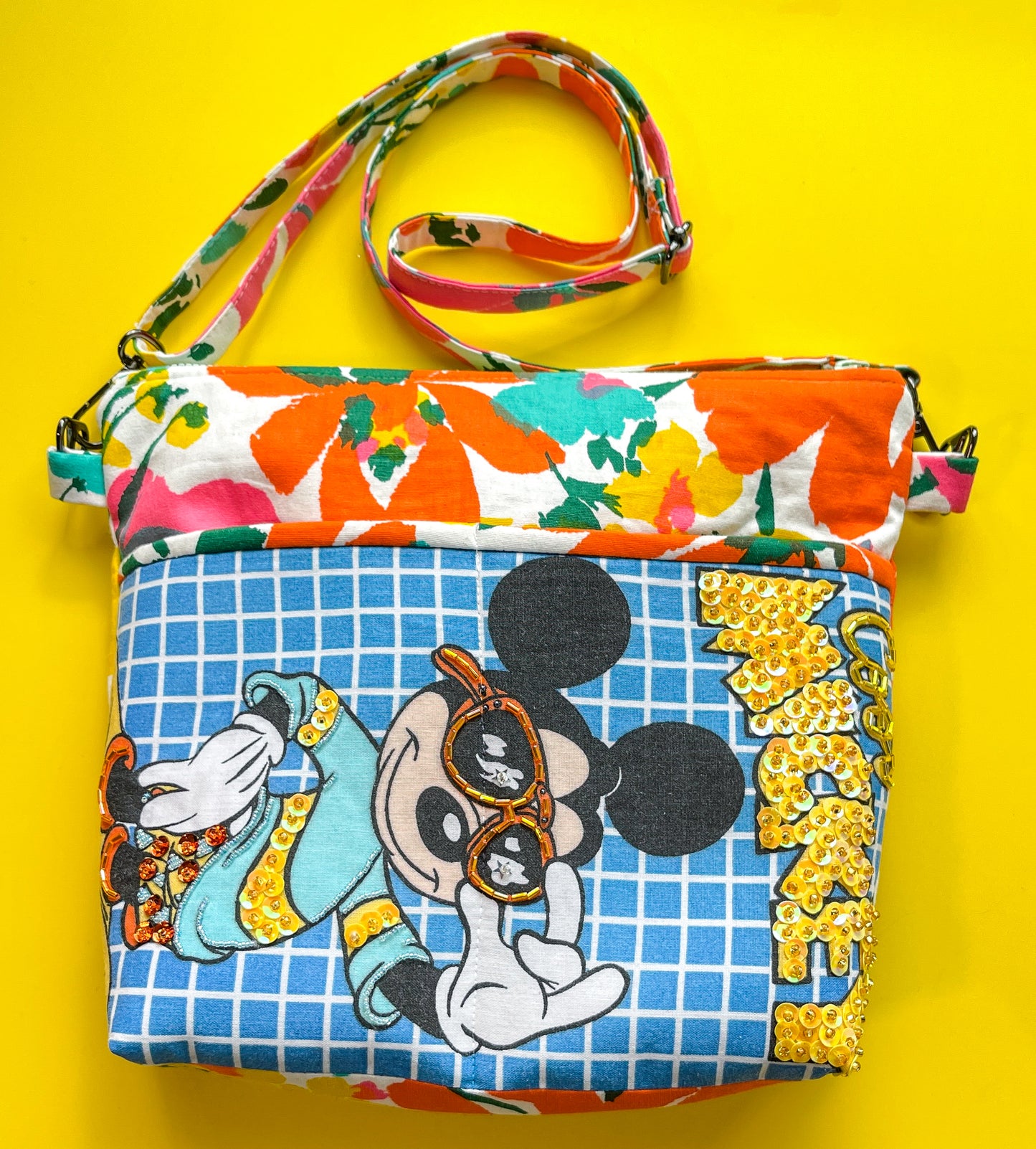 Totally 90s Cool Mickey Crossbody Purse