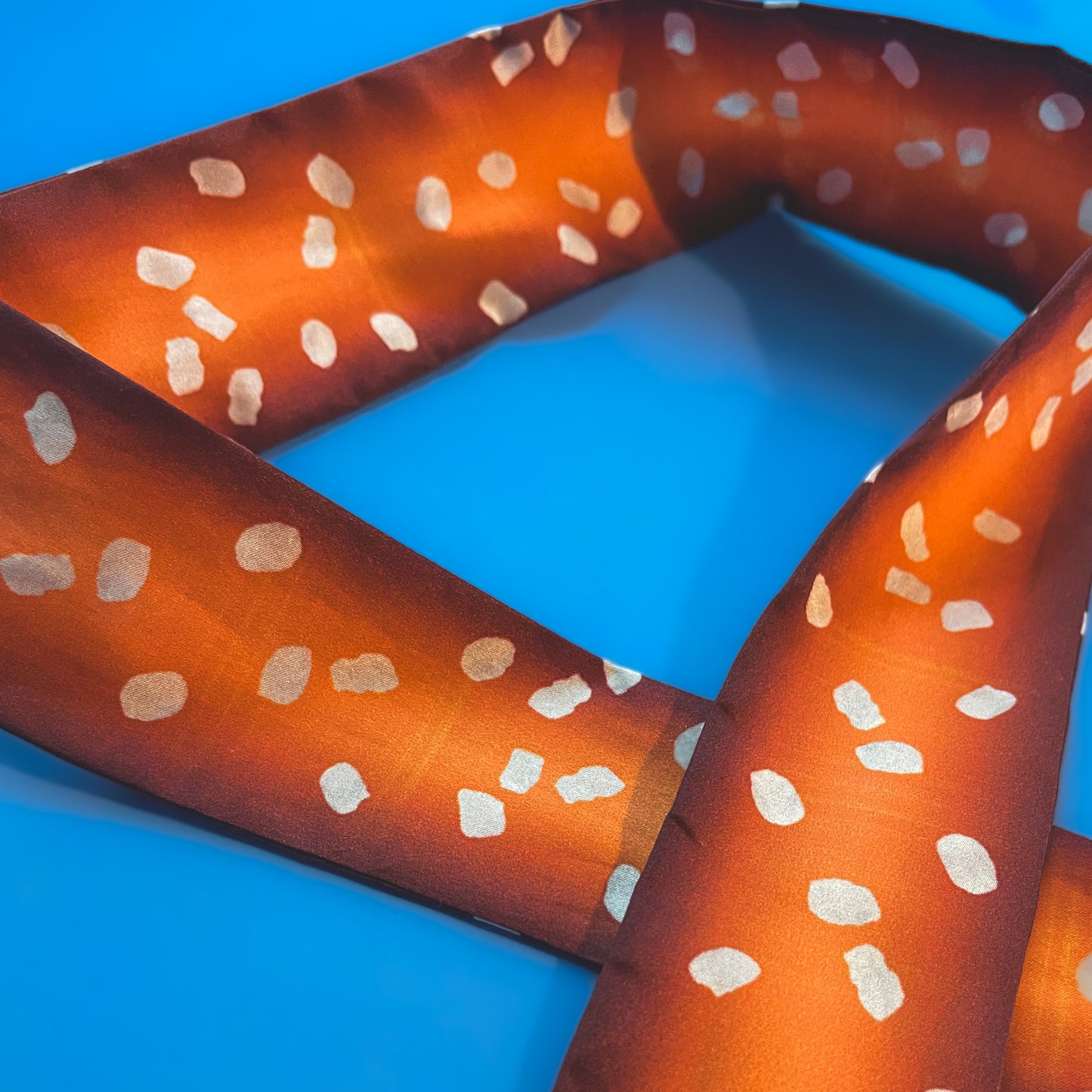 Pretzel Silk Cotton Scarf