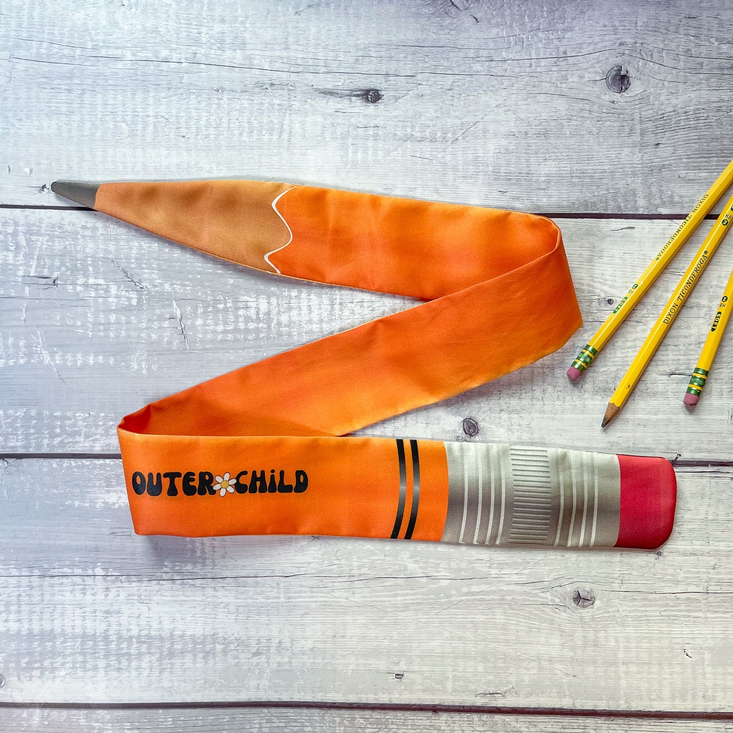 PRE-ORDER Pencil Silk Cotton Scarf