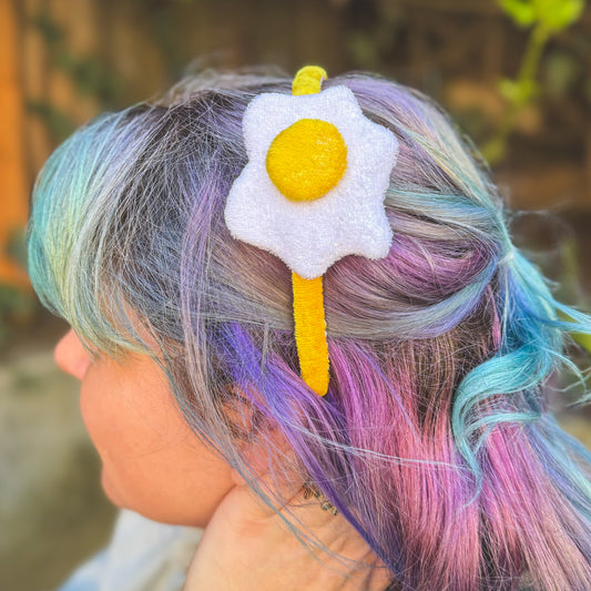 That's All, Yolks! Interchangeable Hair Tie/Clip