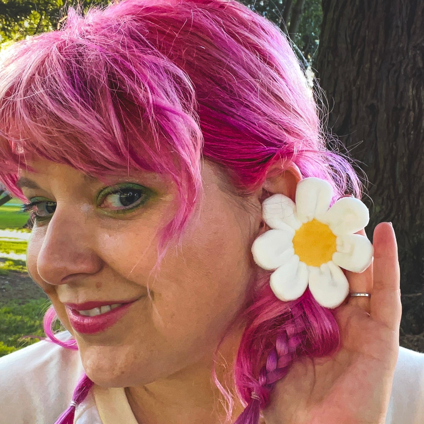 Have a Nice Daisy - Interchangeable Hair Tie/Clip