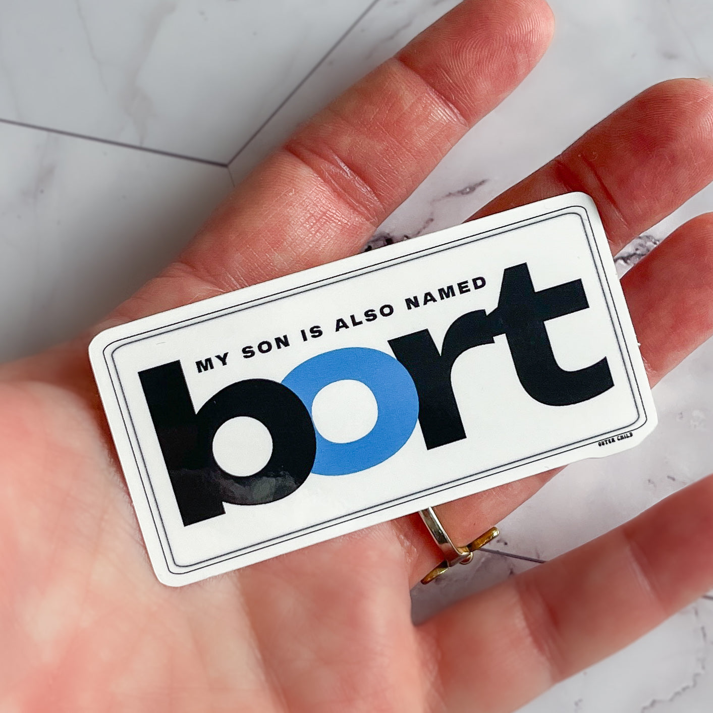 Bort Takes BART Sticker