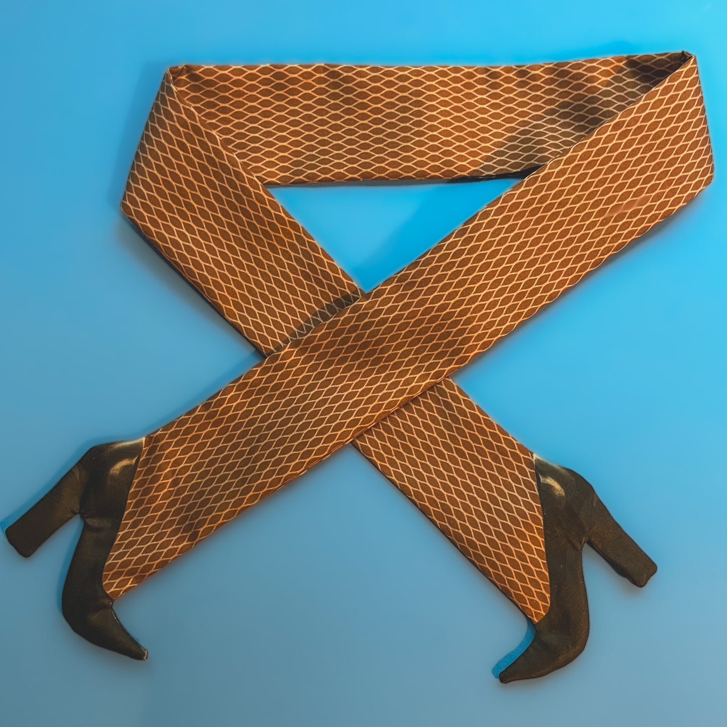 Fishnets and Heels Silk Cotton Scarf