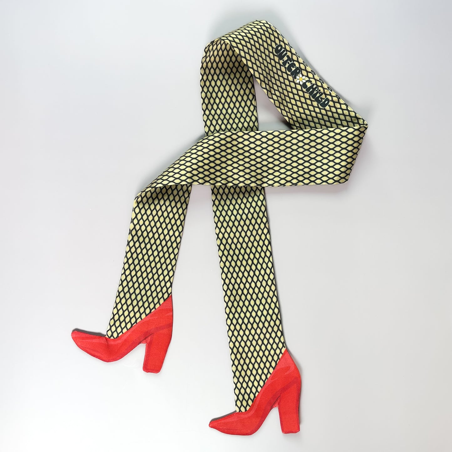 Fishnets and Heels Silk Cotton Scarf