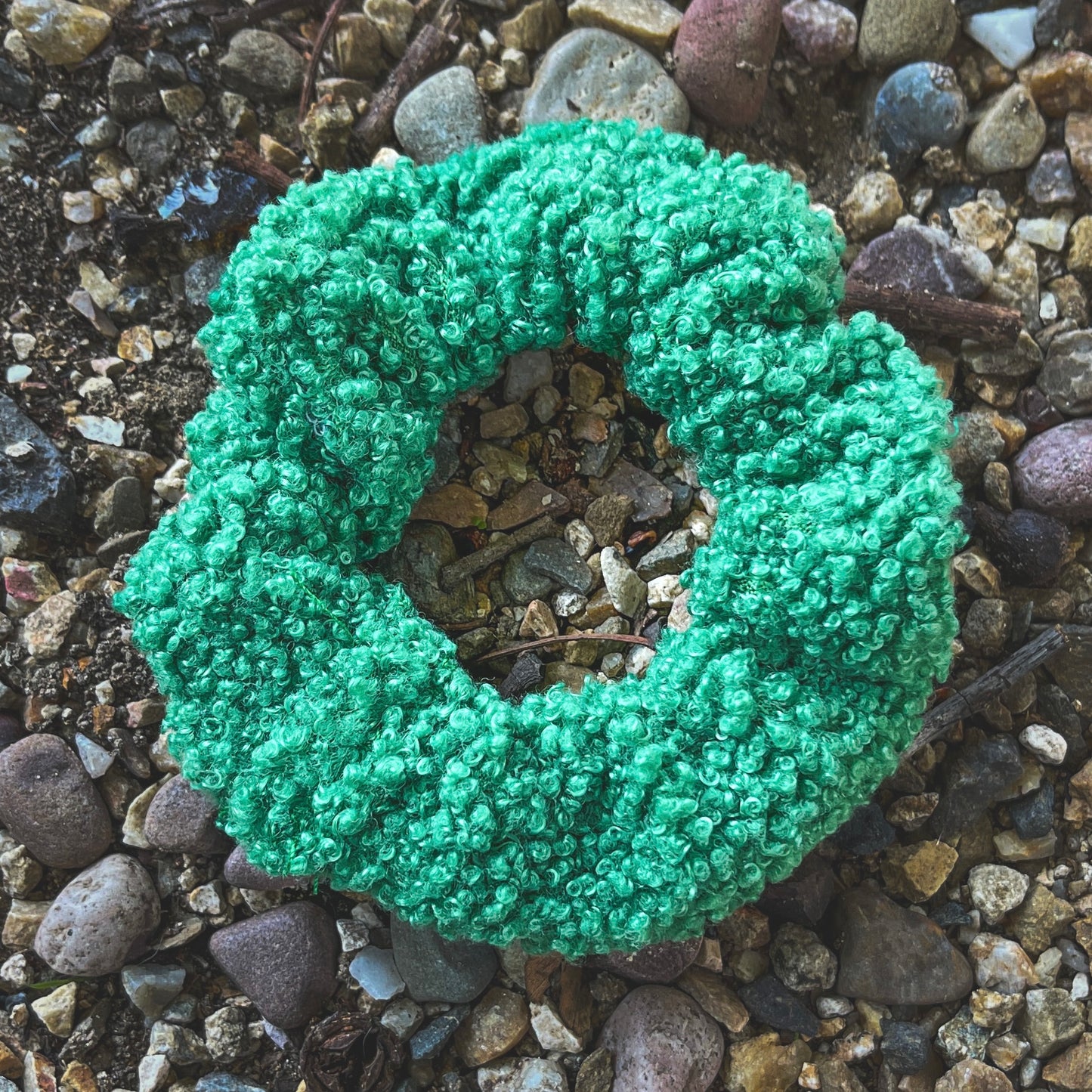 Garden Grass Scrunchie