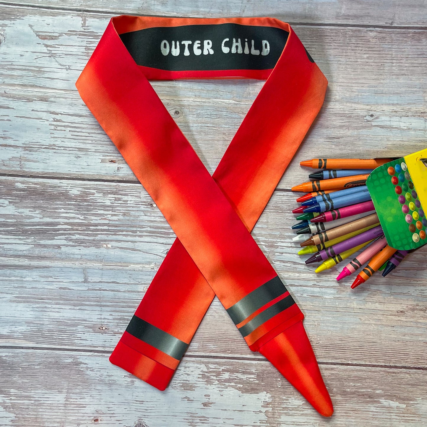 PRE-ORDER Crayon Silk Cotton Scarf