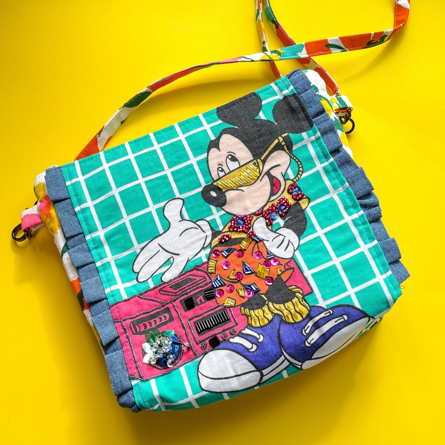 Totally 90s Cool Mickey Crossbody Purse