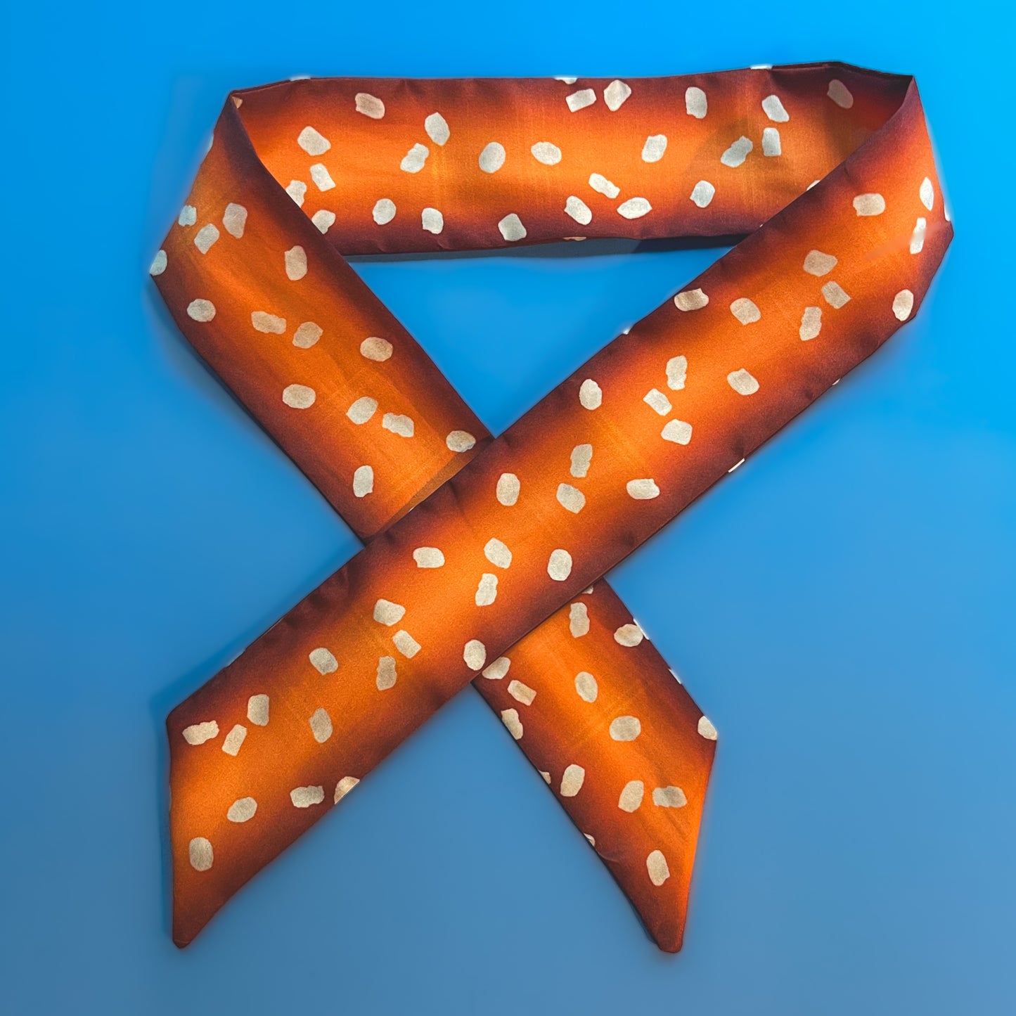 Pretzel Silk Cotton Scarf