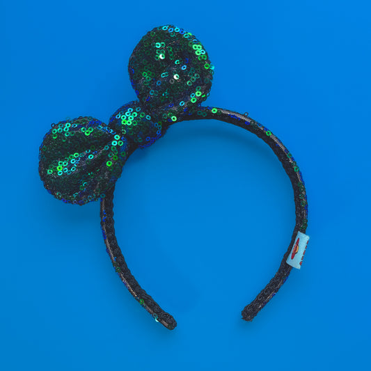 Mermaid Sequin KnotEars Headband