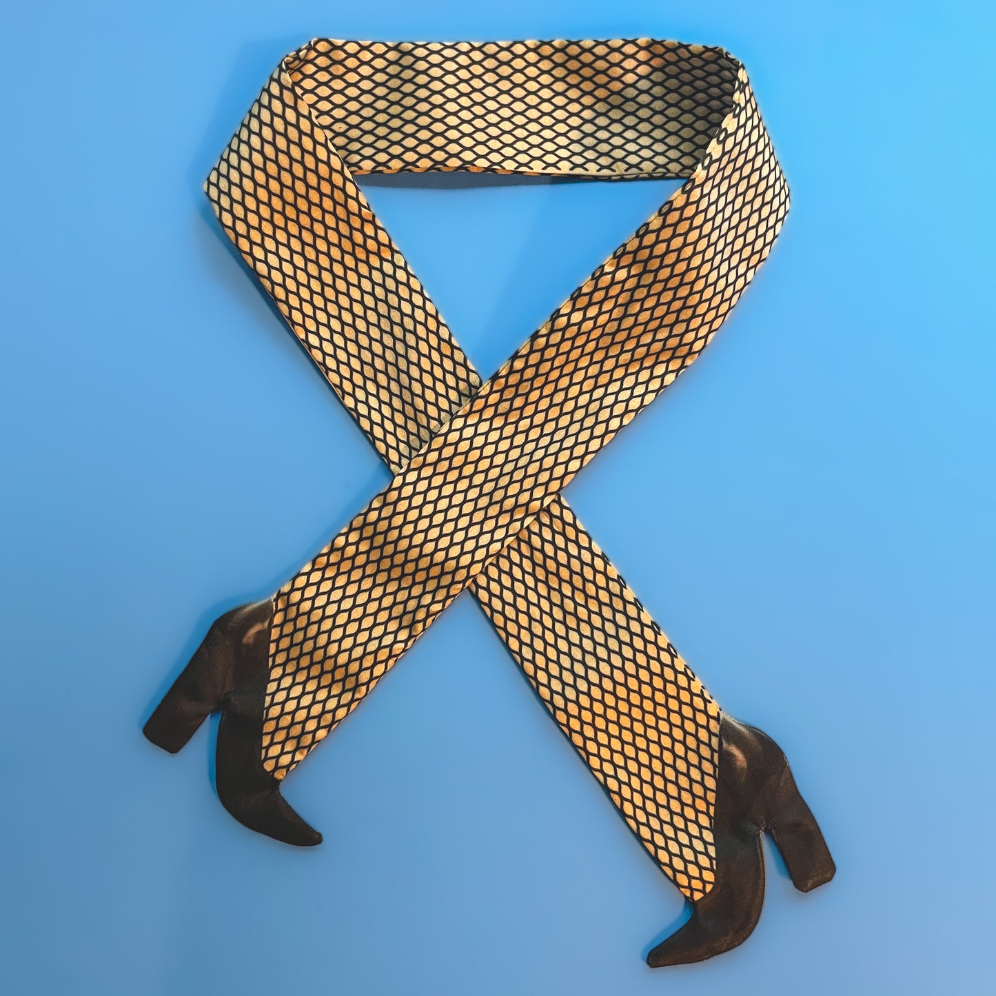 Fishnets and Heels Silk Cotton Scarf