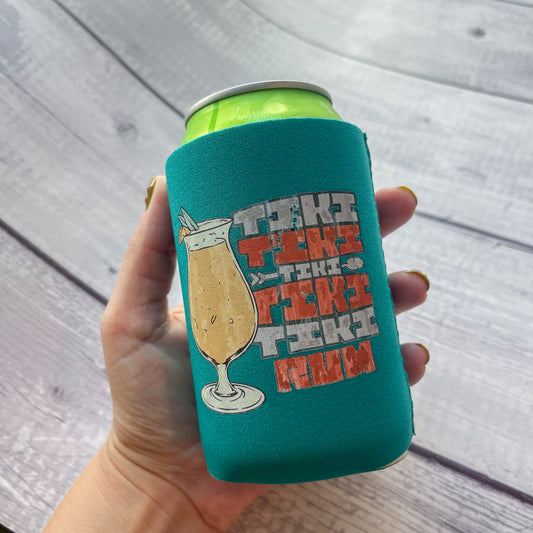 Tiki Rum Can Sleeve