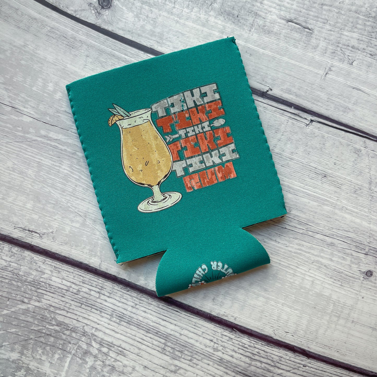 Tiki Rum Can Sleeve