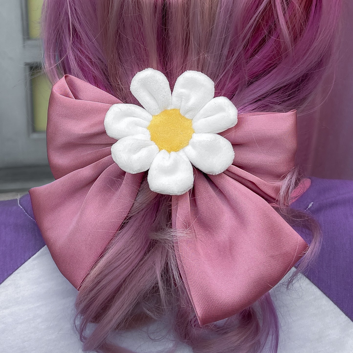 Satin Hair Bow (compatible with Have a Nice Daisy)