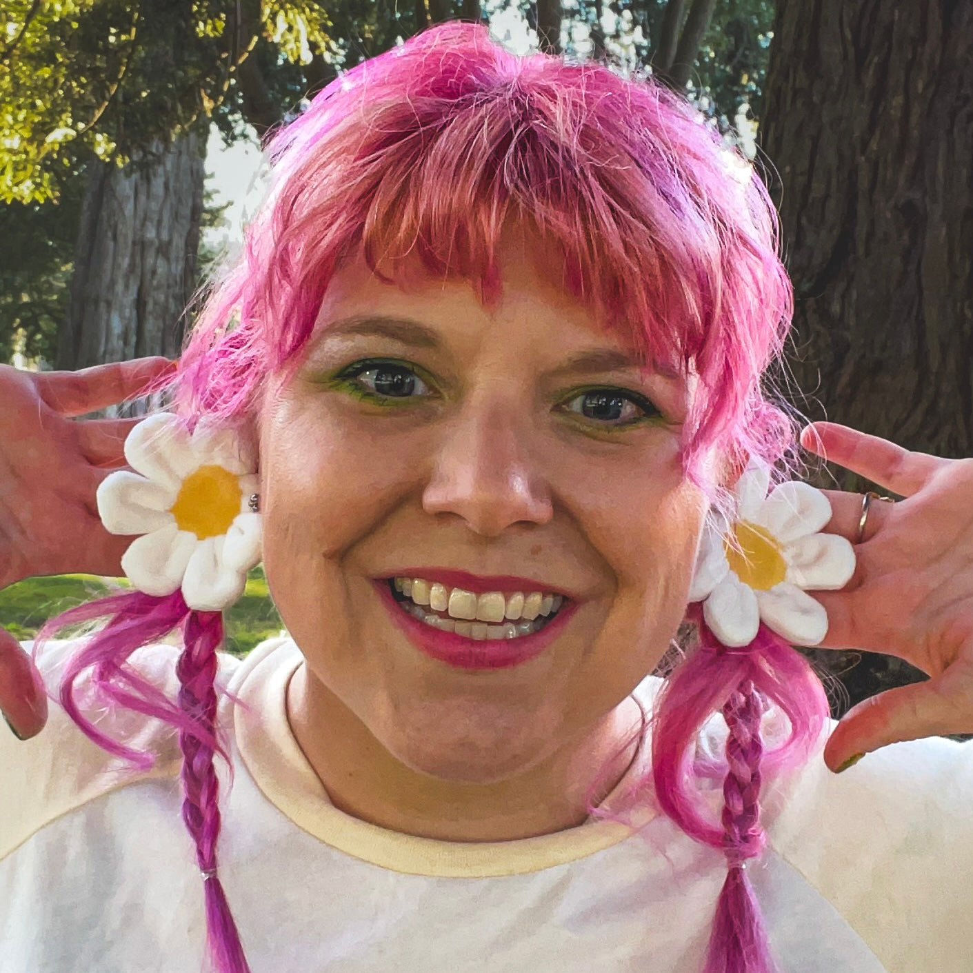 Have a Nice Daisy - Interchangeable Hair Tie/Clip