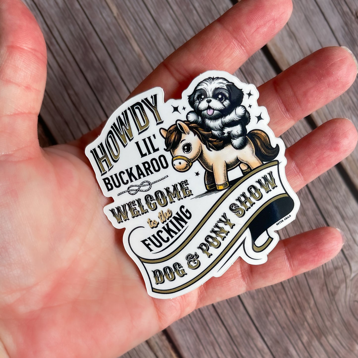 Dog & Pony Show Sticker