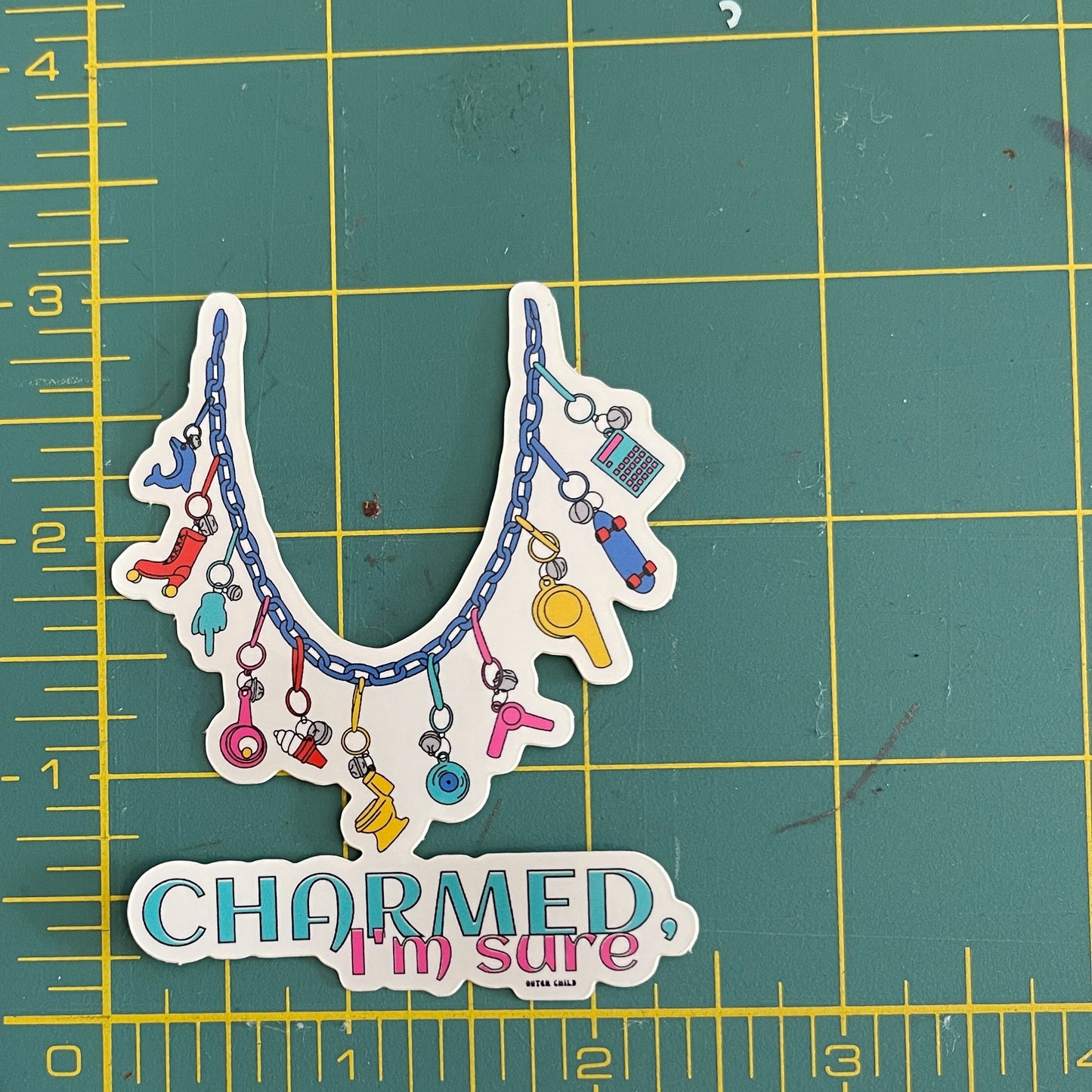 Charmed, I'm Sure Necklace Sticker