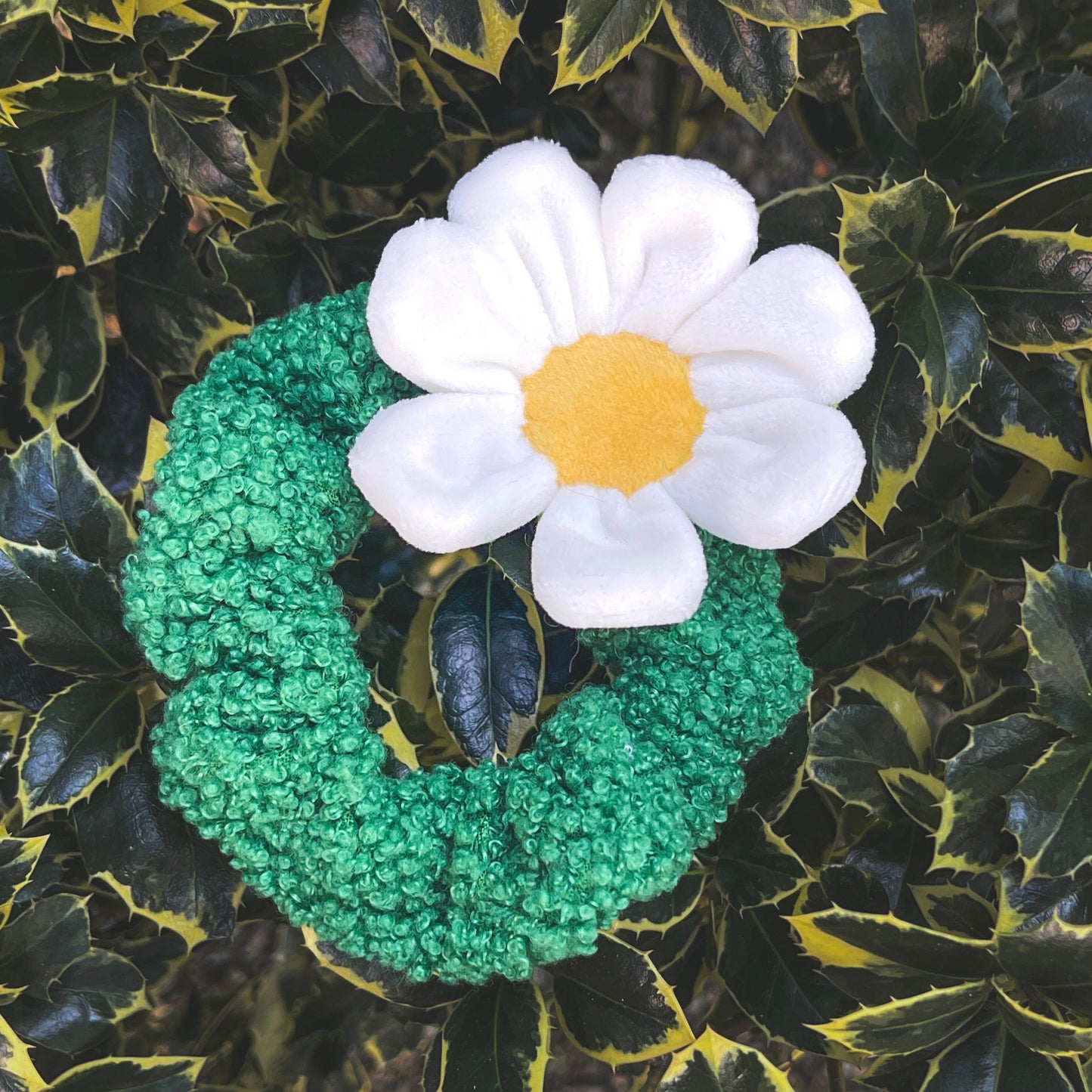 Garden Grass Scrunchie