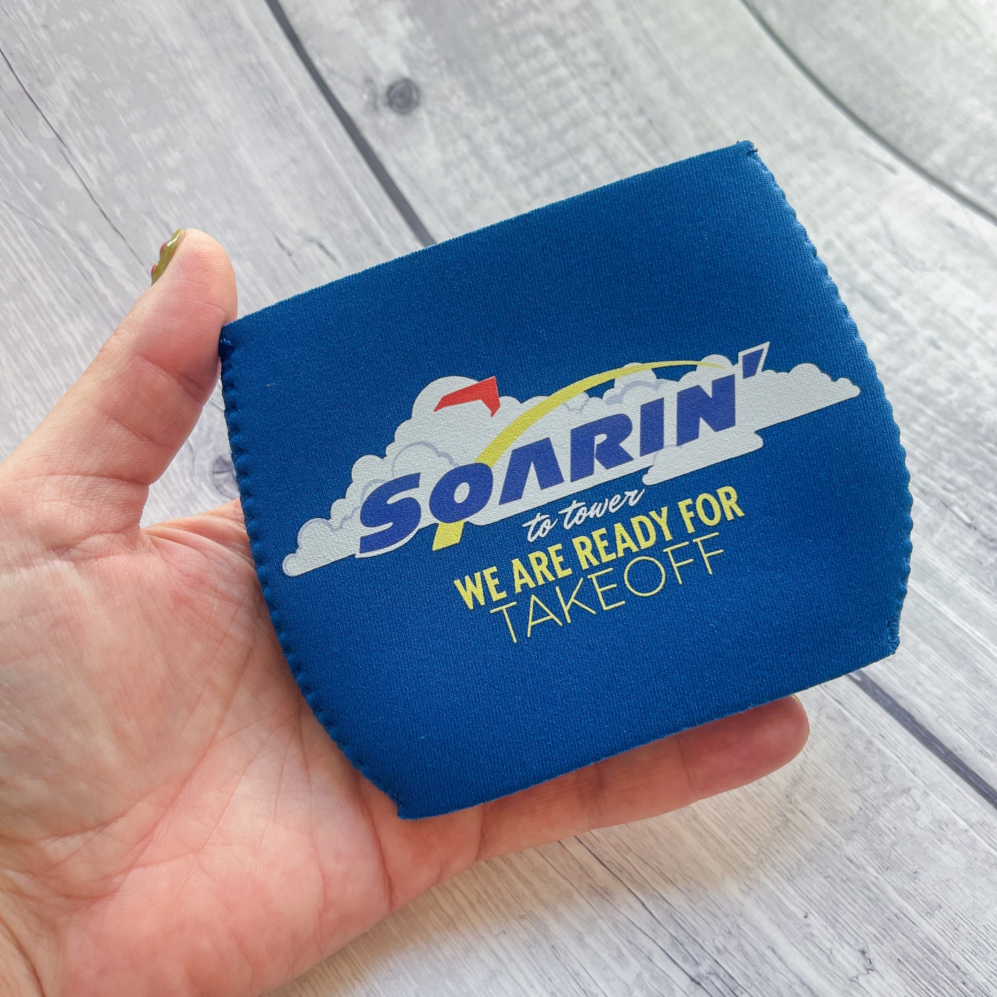Soarin' Wine Glass Sleeve