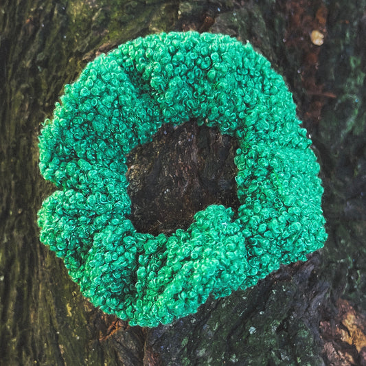 Garden Grass Scrunchie