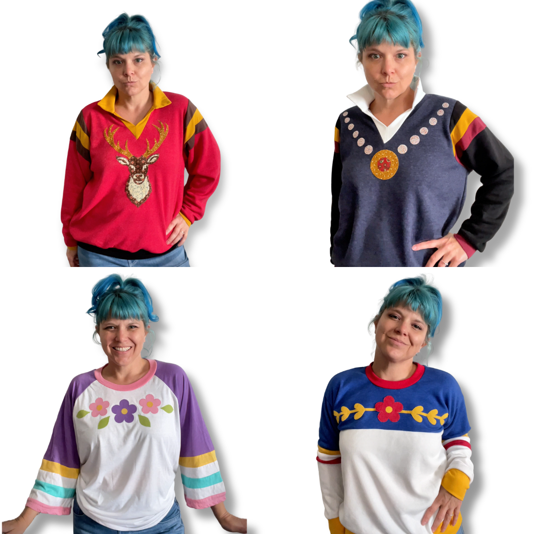 Applique Customization for You've Got Character Tee or Sweatshirt