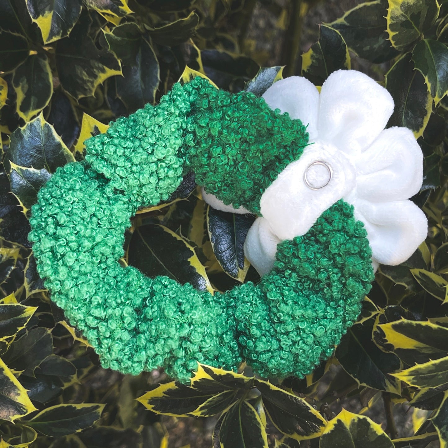 Garden Grass Scrunchie