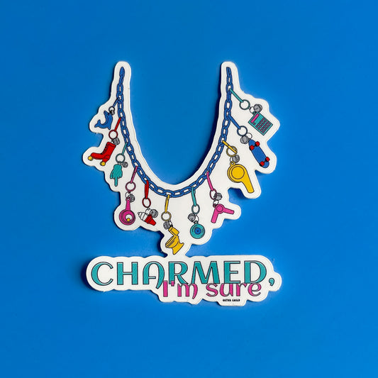 Charmed, I'm Sure Necklace Sticker