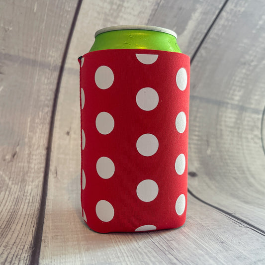 Polka Dot Can Sleeve