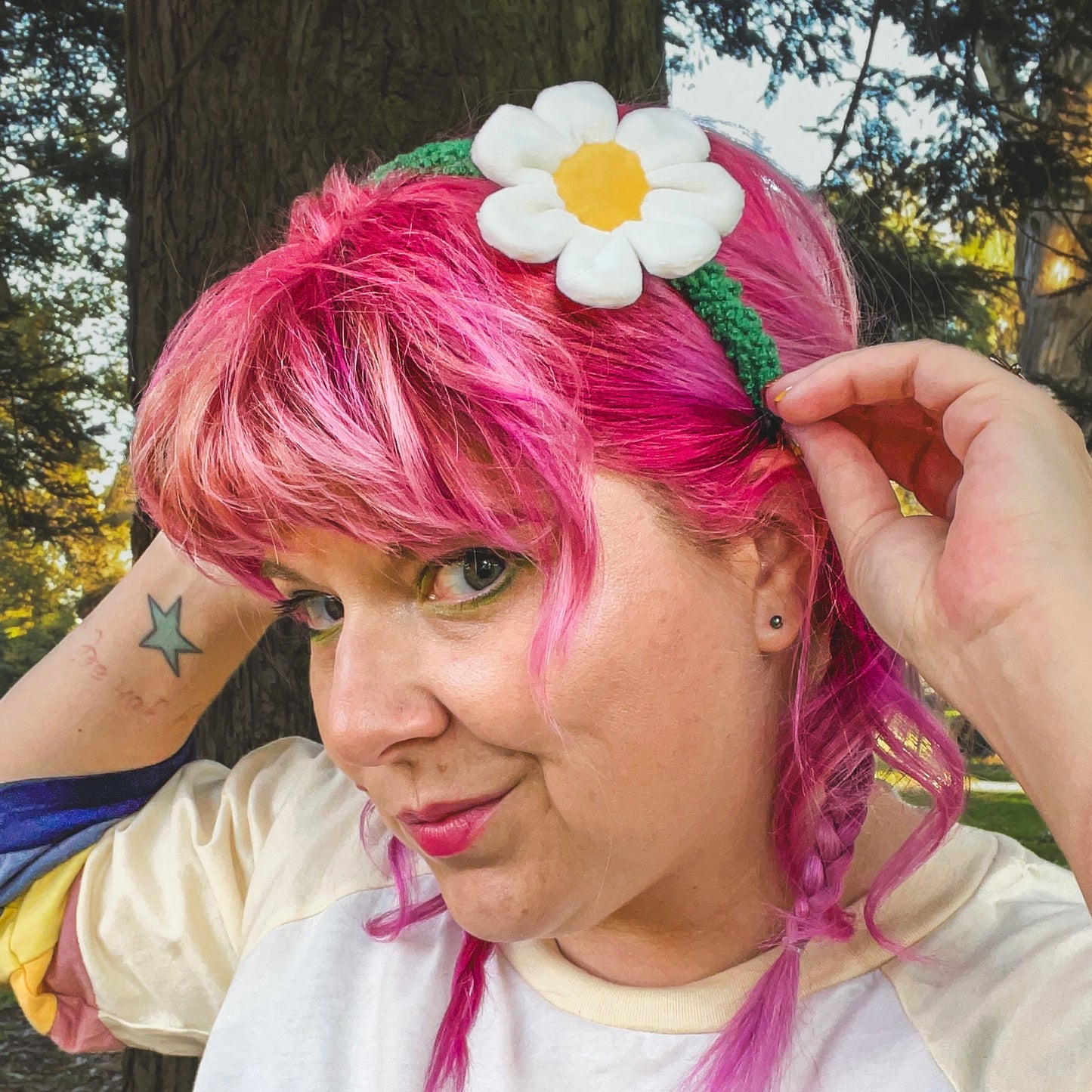 Have a Nice Daisy - Interchangeable Hair Tie/Clip