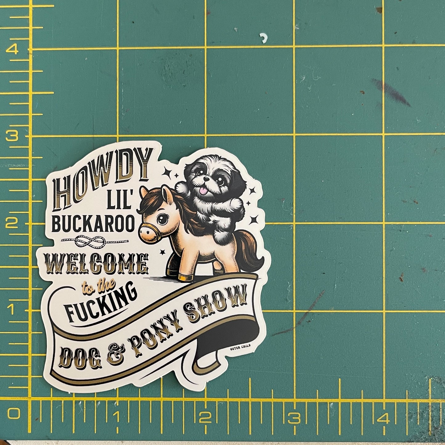 Dog & Pony Show Sticker