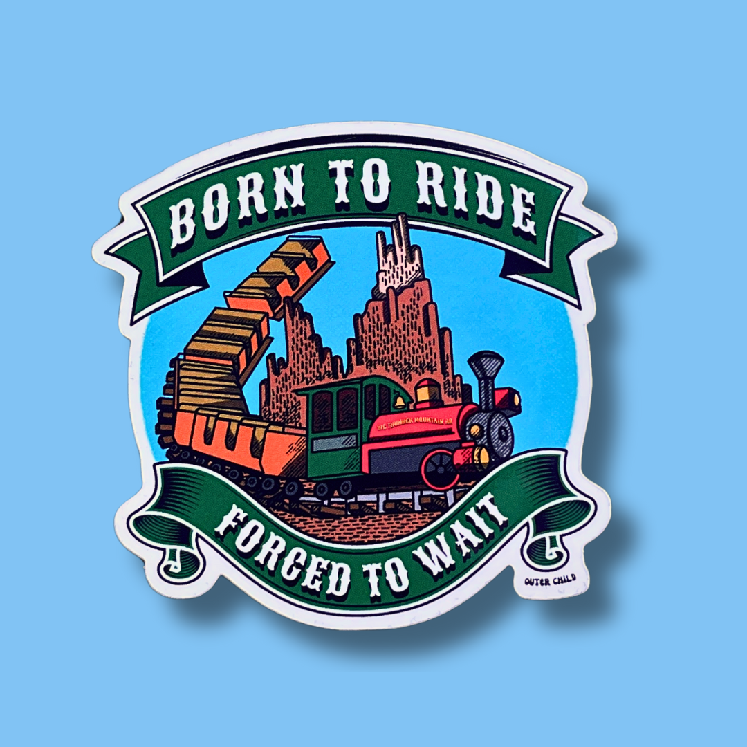 Born to Ride, Forced to Wait - Big Thunder Mountain