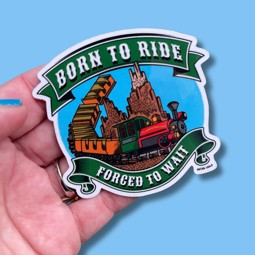 Born to Ride, Forced to Wait - Big Thunder Mountain