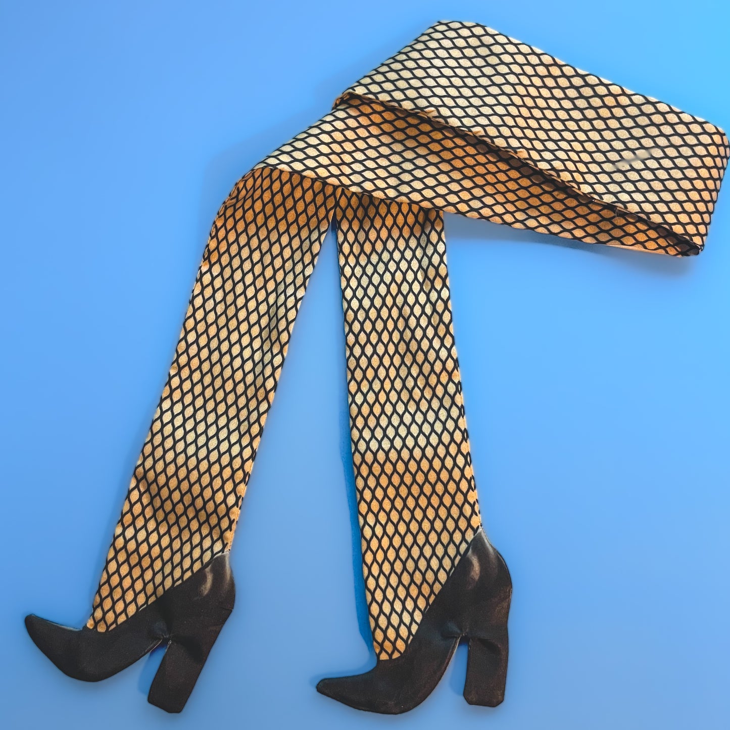 Fishnets and Heels Silk Cotton Scarf