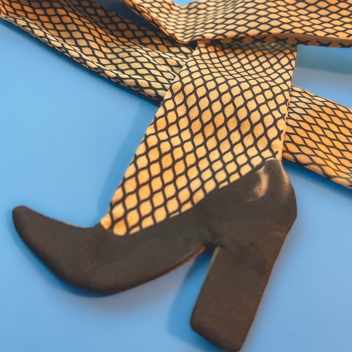 Fishnets and Heels Silk Cotton Scarf