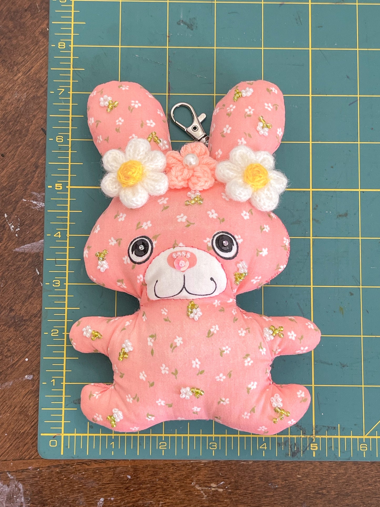 Bianca - Vintage Bunny Bag Charm