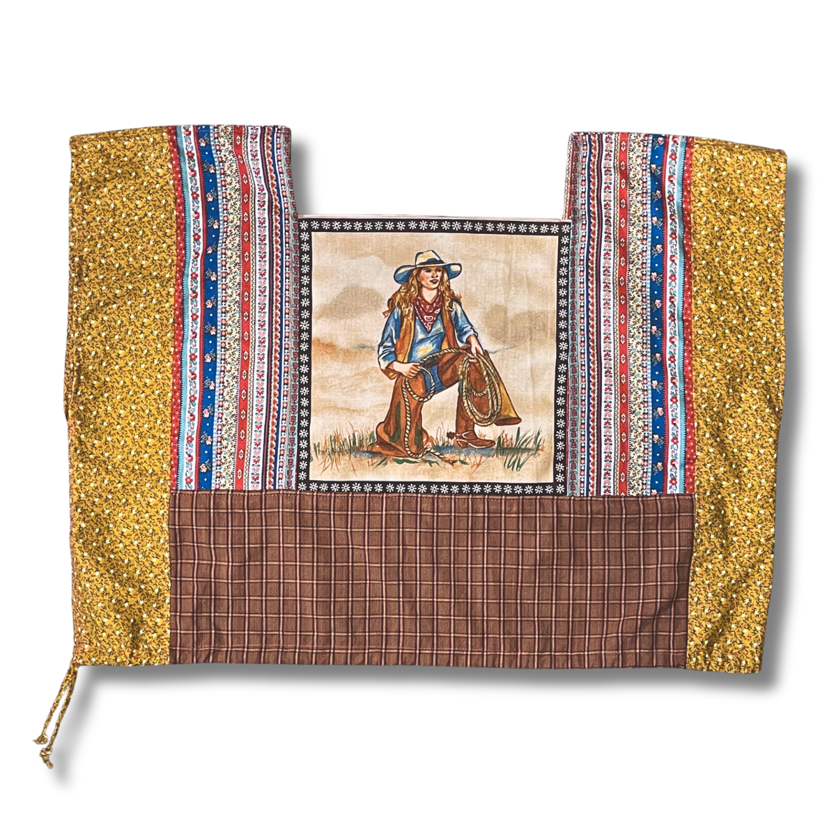 Cowgirl Boxy Crop Top - Size L/XL