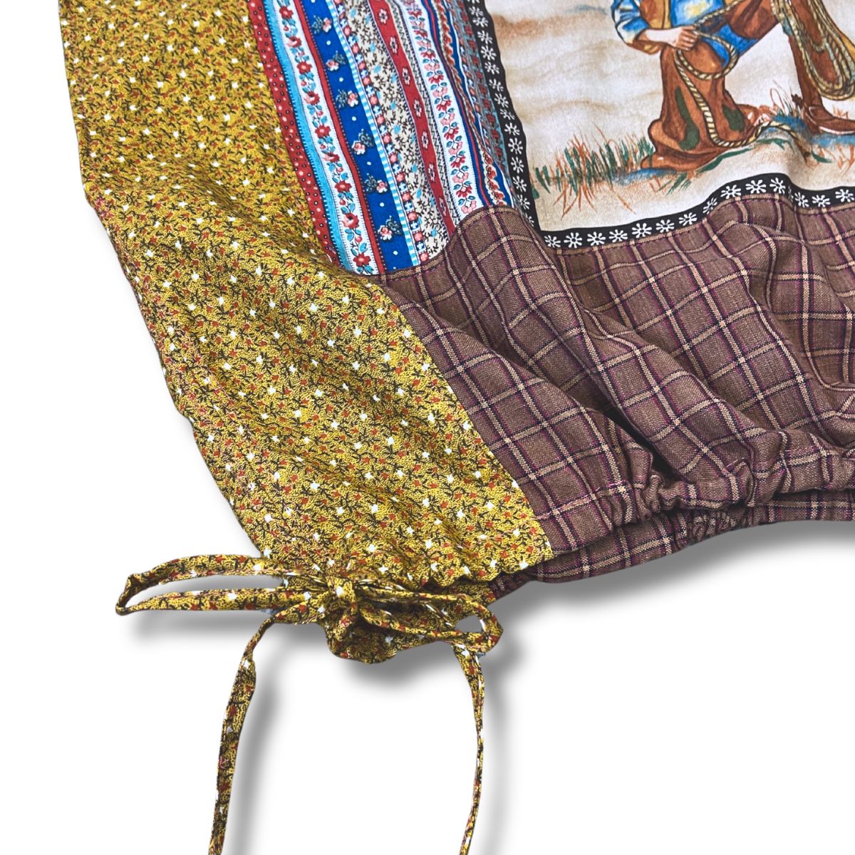 Cowgirl Boxy Crop Top - Size L/XL