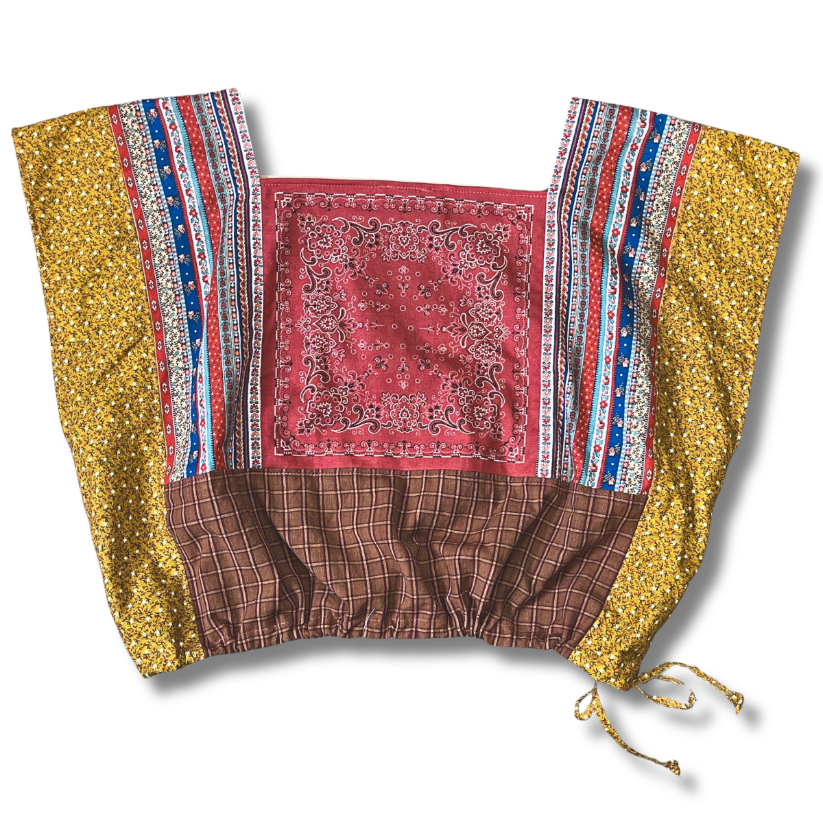 Cowgirl Boxy Crop Top - Size L/XL