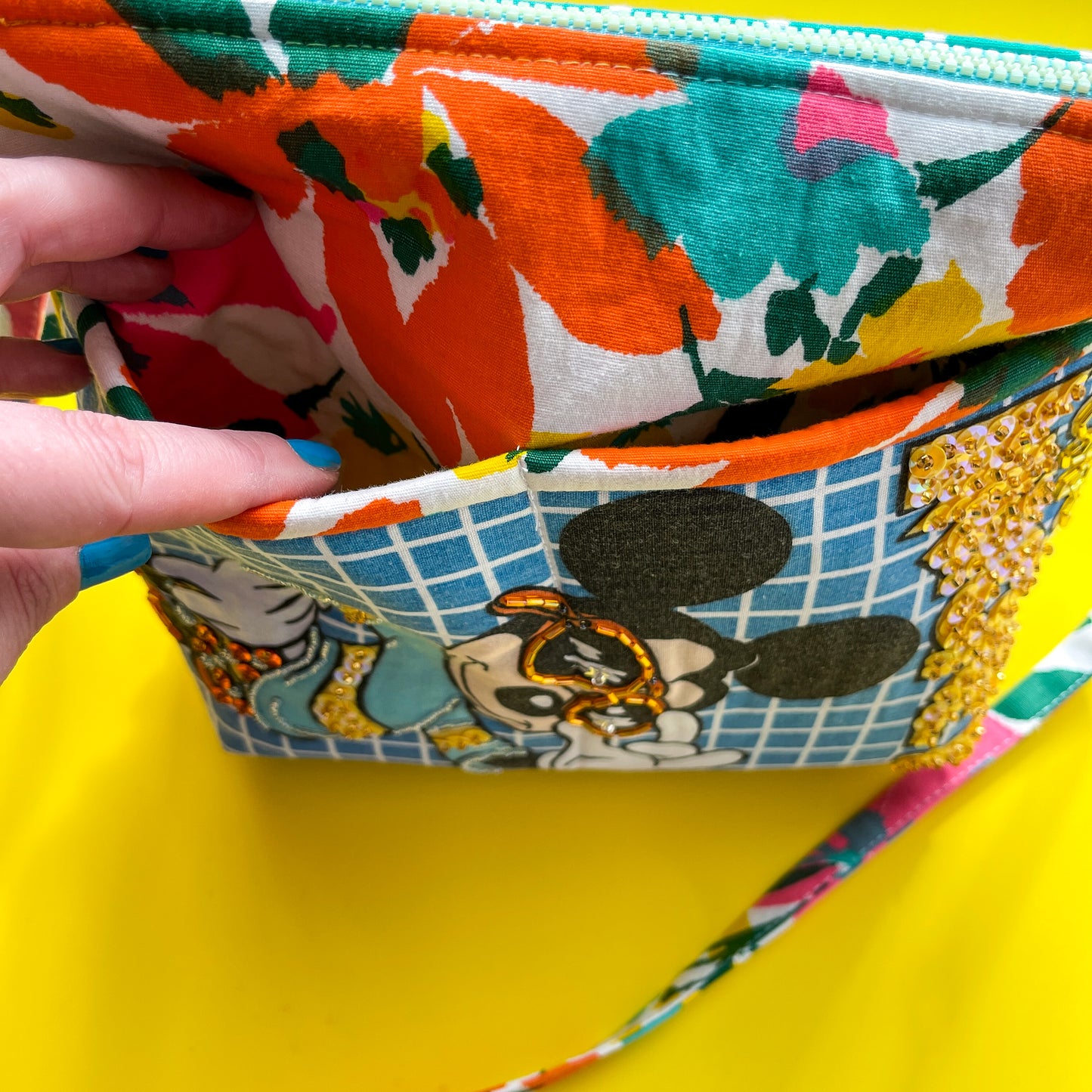 Totally 90s Cool Mickey Crossbody Purse