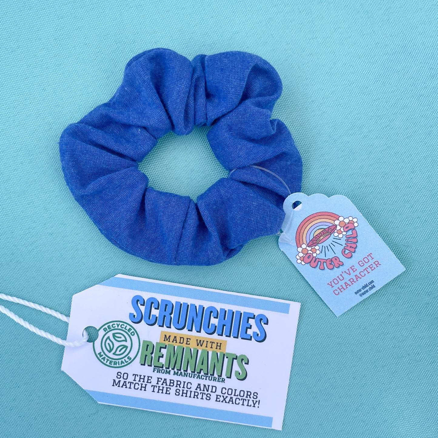 Royal Blue Scrunchie