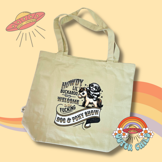 Dog & Pony Show Organic Cotton Eco Tote Bag